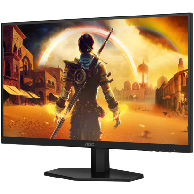 TFT 27" AOC Q27G42XNE, QHD, Fast VA, 180Гц, HDMI, DP, колонки, чорно-червоний
