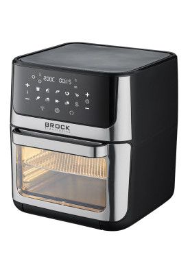 Мультипіч BROCK DA 1000 BK1800Вт/ 12л /сенсорне керування/гриль/шашлик/таймер/чорна