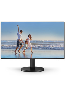 TFT 27" AOC 27B3CF2, IPS, 100Hz, 1ms, HDMI, USB-C, USB-hub, HAS, колонки, чорний