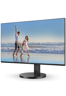 TFT 27" AOC 27B3CF2, IPS, 100Hz, 1ms, HDMI, USB-C, USB-hub, HAS, колонки, чорний