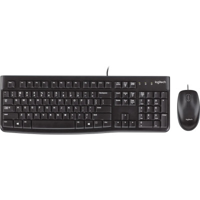 Комплект Logitech Desktop MK120 UA (клавіатура+мишка) чорний