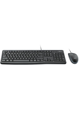 Комплект Logitech Desktop MK120 UA (клавіатура+мишка) чорний