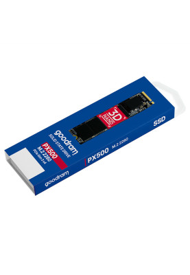 Накопичувач SSD 512GB GoodRAM PX500 M.2 2280 PCIe 3x4 NVMe 3D NAND, Retail