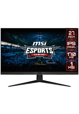 Монітор TFT 27" MSI G2712 ,FHD, IPS, 1ms 170Hz 178/17 8 2*HDMI  DP/Mic/HP