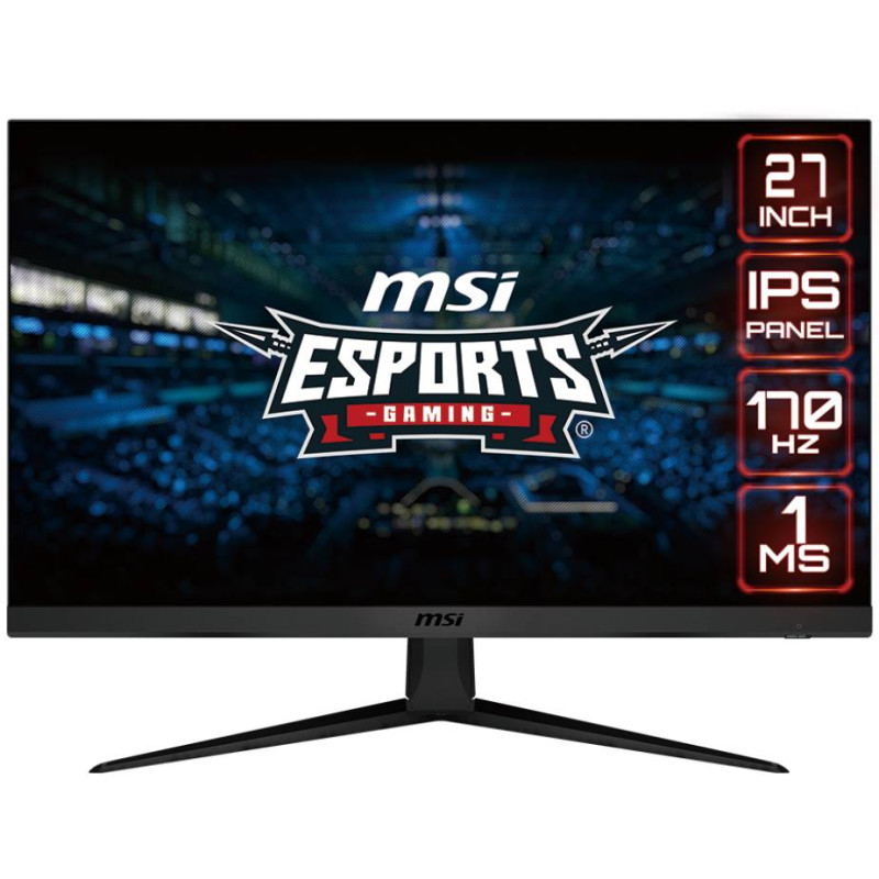 Монітор TFT 27" MSI G2712 ,FHD, IPS, 1ms 170Hz 178/17 8 2*HDMI  DP/Mic/HP