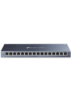 Комутатор TP-LINK TL-SG116, 16 x 10/100/1000 RJ45, некерований