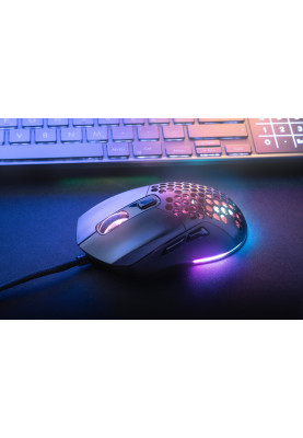 Мишка Sandberg FlexCover 6D Gamer Mouse RGB, ігрова, 12800 dpi., 6кн.Huano чорна