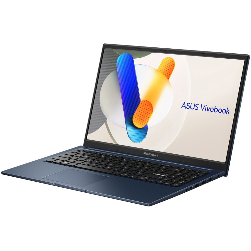 Ноутбук ASUS Vivobook 15 15.6"FHD IPS/i3-1215U/16/512SSD/Int/DOS/Quiet Blue (X1504ZA-BQ604)