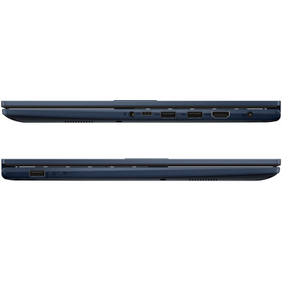 Ноутбук ASUS Vivobook 15 15.6"FHD IPS/i3-1215U/16/512SSD/Int/DOS/Quiet Blue (X1504ZA-BQ604)