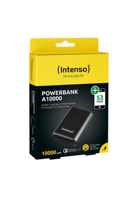 УМБ Intenso A10000 3A 10000mAh, PD/QC3.0 20W USB-C Out Li-pol антрацит