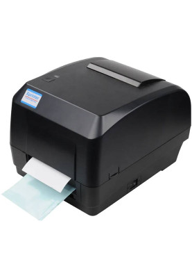 Друкарка штрих-кодів Xprinter XP-H500E (термотрансфер, 101,6мм/с, стрічка 118мм, 300DPI, USB,чорний)