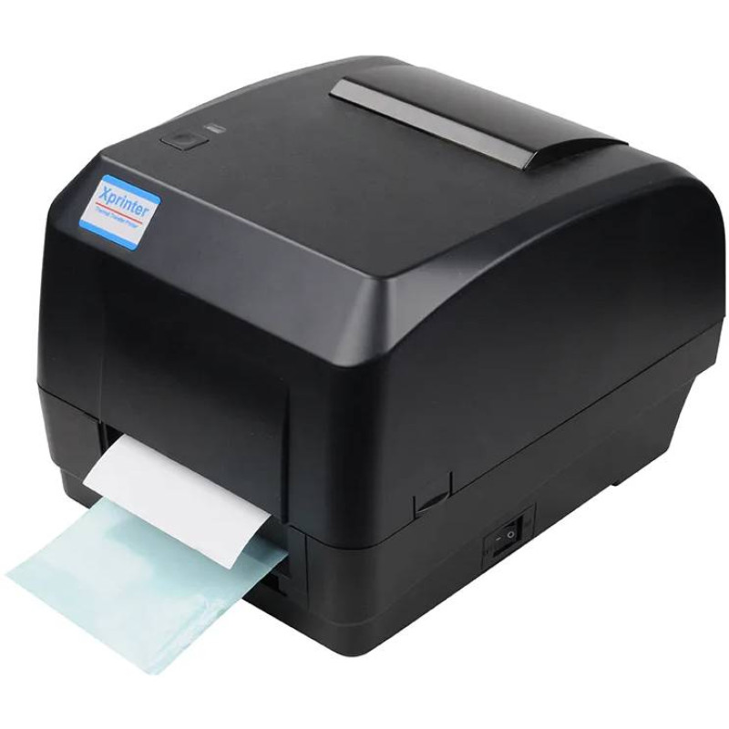 Друкарка штрих-кодів Xprinter XP-H500E (термотрансфер, 101,6мм/с, стрічка 118мм, 300DPI, USB,чорний)