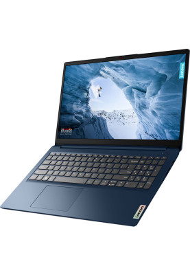 Ноутбук Lenovo IdeaPad 1 15.6"FHD IPS/R5-5500U/8/256SSD/Int/DOS/Abyss Blue (82R400BARM#)