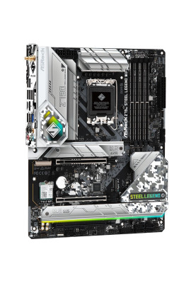AsRock Z790 STEEL LEGEND WIFI (1700, 4*DDR5, 3*PCIex16, HDMI/DP, 8xSATA, 6xM.2, 2.5Glan,7.1ch, ATX)