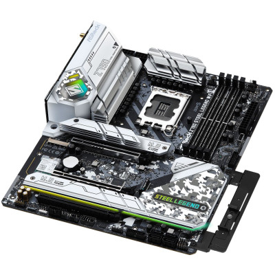 AsRock Z790 STEEL LEGEND WIFI (1700, 4*DDR5, 3*PCIex16, HDMI/DP, 8xSATA, 6xM.2, 2.5Glan,7.1ch, ATX) AsRock Z790 STEEL LEGEND WIFI (1700, 4*DDR5, 3*PCIex16, HDMI/DP, 8xSATA, 6xM.2, 2.5Glan,7.1ch, ATX)