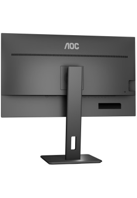 TFT 31.5" AOC U32P2, VA, UHD, DP, HDMI x 2, Pivot, HAS, колонки, чорний
