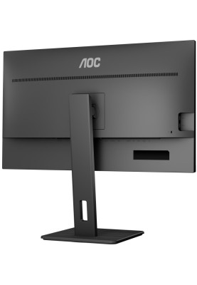 TFT 31.5" AOC U32P2, VA, UHD, DP, HDMI x 2, Pivot, HAS, колонки, чорний
