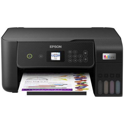 БФП А4 Ink Epson EcoTank L3260 (33 стор/хв, 5760 x 1440 dpi, Wi-Fi, СБПЧ, чорний) Фабрика Друку