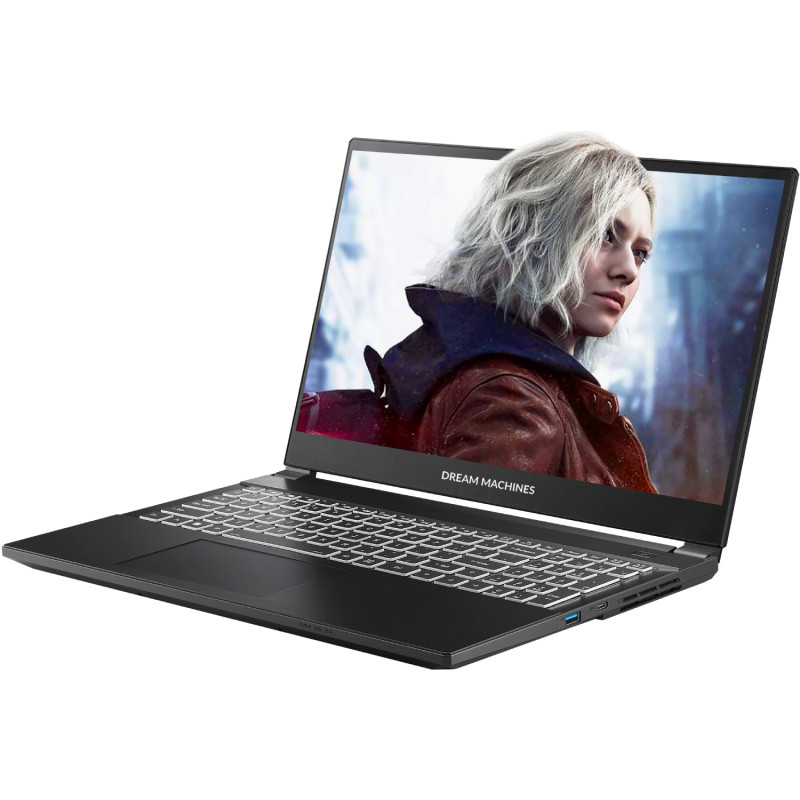 Ноутбук Dream Machines RG5050-15UA31 15.6” FHD 144Hz/i5-13420H/16 GB/SSD 1TB/RTX5050/GLAN/DOS (RG5050-15UA31)