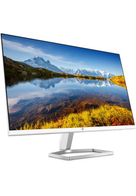 Монітор TFT 23.8" HP M24fwa, IPS, 75Hz, VGA, HDMI, колонки, біло-сріблястий