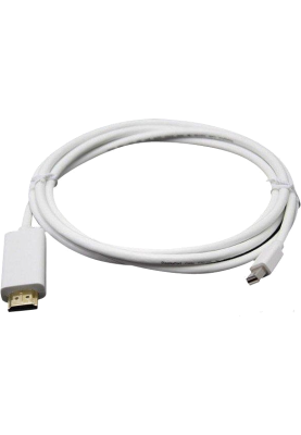 Кабель Mini DisplayPort - HDMI M/M 3.0м білий