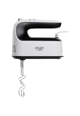 Міксер Adler AD 4229 ручний/ 600Вт/ 9 швидкостей/ Turbo/ контейнер для аксесуарів/ білий