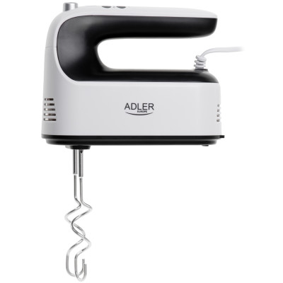 Міксер Adler AD 4229 ручний/ 600Вт/ 9 швидкостей/ Turbo/ контейнер для аксесуарів/ білий