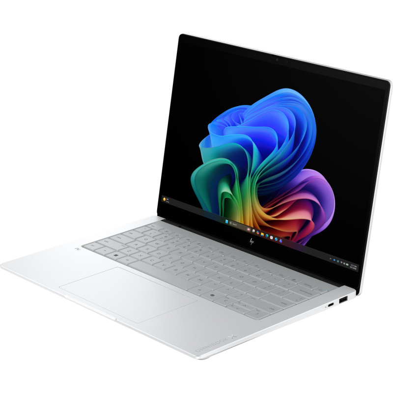 Ноутбук HP OmniBook X 14-ka0006ua 14" 2K IPS, 400n/Ultra 5-325 (4.5)/16Gb/SSD512Gb/IntGr/Підс/Win11H (DM8T8EA)