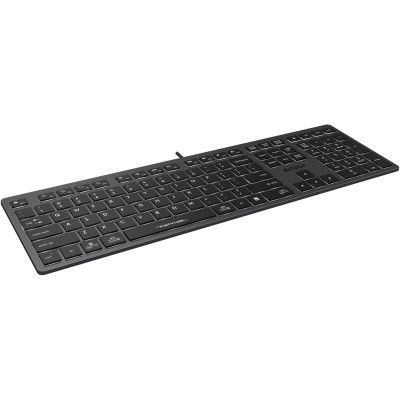 Клавіатура A4-Tech Fstyler FX60H (Grey) White backlit, USB чорна