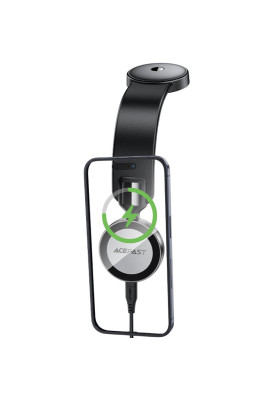Автомобільне кріплення для смартфона D37 Magnetic wireless (на панель) Acefast