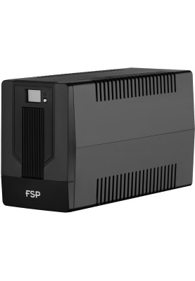 ДБЖ FSP IFP1500, 1500VA, 900W, SCHUKO * 2 + IEC * 2,12V / 9AH * 2, LCD VERSION, 230V, CE, EAC