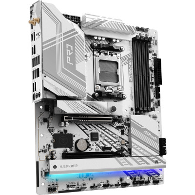 ASRock X870 PRO RS WIFI (AM5/X870, 4*DDR5, 2xPCIex16, HDMI/USB4, 4xSATA, 3xM.2, 2.5GLan, ATX) ASRock X870 PRO RS WIFI (AM5/X870, 4*DDR5, 2xPCIex16, HDMI/USB4, 4xSATA, 3xM.2, 2.5GLan, ATX)