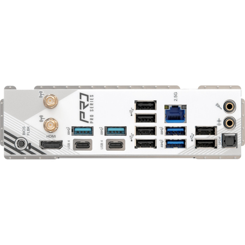 ASRock X870 PRO RS WIFI (AM5/X870, 4*DDR5, 2xPCIex16, HDMI/USB4, 4xSATA, 3xM.2, 2.5GLan, ATX)