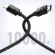 Кабель HDMI M - M, 5.0 м, V2.0 Cafule 4K@60Hz, в поліуретановій оплітці HD119 UGREEN