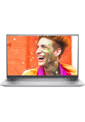 Ноутбук DELL Inspiron 15 15.6"FHD IPS/R7-5700U/16/512SSD/Int/W11H/Silver (5515-3124)