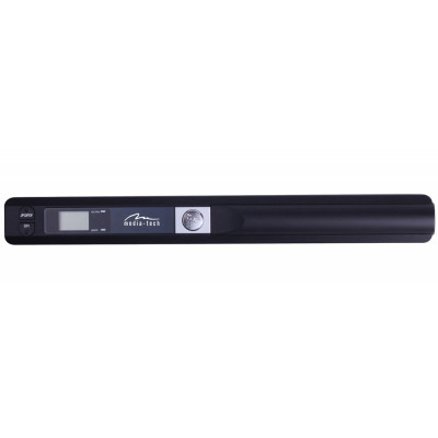Сканер A4 Media-Tech ScanLine MT4090 (900 dpi, USB, Micro SD, портативний, 2 бат-ки АА, OCR, чорний)