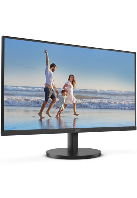 TFT 27" AOC 27B3CA2, IPS, 100Hz, 1ms, HDMI, USB-C, USB-hub, колонки, чорний