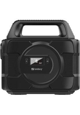Зарядна станція Sandberg AC 300 (288 Вт/г) 300W, Type-C in/out 100W, Li-ion, ліхтарик 7Вт