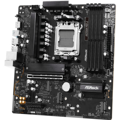 ASRock A620AM PRO-A (AM5/A620A, 4*DDR5, PCIex16, HDMI, 2xSATA, 3xM.2, 2.5GLan, 8ch, mATX)