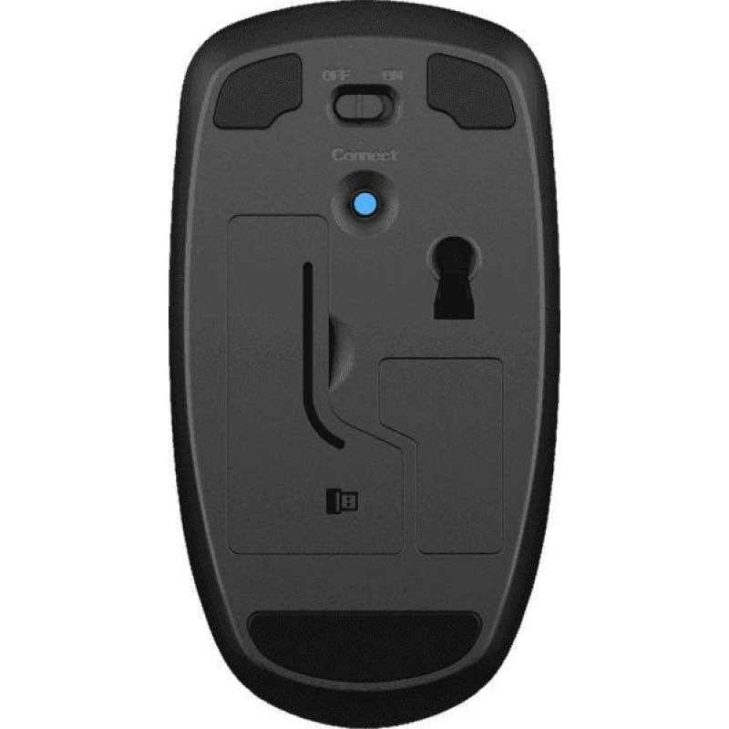 Мишка бездротова HP X200, 3 кн., 800-1200 dpi, чорна