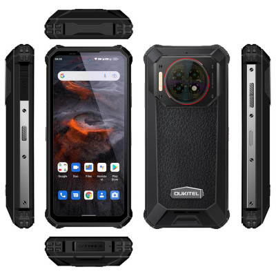 Смартфон Oukitel WP19 pro 6.78”FHD+/8GB/256GB/G99/22000mAh/64+16Мп IR Night Vision/IP69K/NFC/Blac