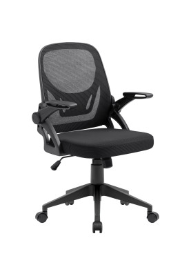 Крісло офісне Defender Office сітка,3 клас, рег.підлокітника,чорне