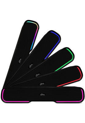 Акустична система 2.0 Media-Tech Bluetooth Soundbar PHANTOM BT 10Вт., LED Light