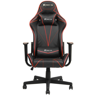 Крісло ігрове XTRIKE ME Advanced Gaming Chair GC-909, 50мм, чорно-червоне
