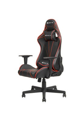 Крісло ігрове XTRIKE ME Advanced Gaming Chair GC-909, 50мм, чорно-червоне