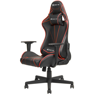 Крісло ігрове XTRIKE ME Advanced Gaming Chair GC-909, 50мм, чорно-червоне