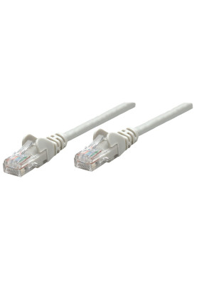 Патчкорд FTP Cat.5e ( 0.25м сірий), Intellinet, Біметал, ССА