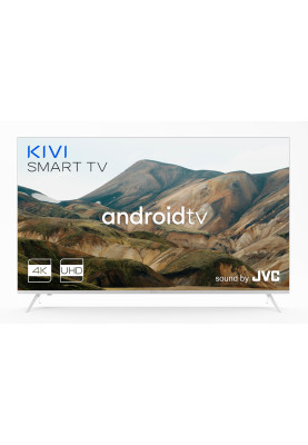 Телевізор 55 Kivi 55U790LW UHD/Smart/Android 9.0/T2/Kivi Media/JVC Sound/Frameless/Magic Motion/White