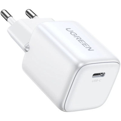 Зарядний пристрій 1xUSB 30W (USB-C) Gan PD Nexode Mini Білий CD319 Ugreen