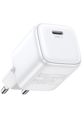 Зарядний пристрій 1xUSB 30W (USB-C) Gan PD Nexode Mini Білий CD319 Ugreen